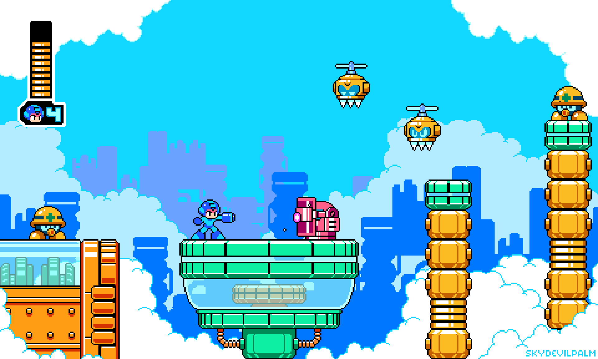 Mega Man Mockup