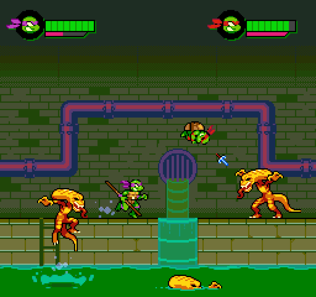 TMNT - Sewer Battle