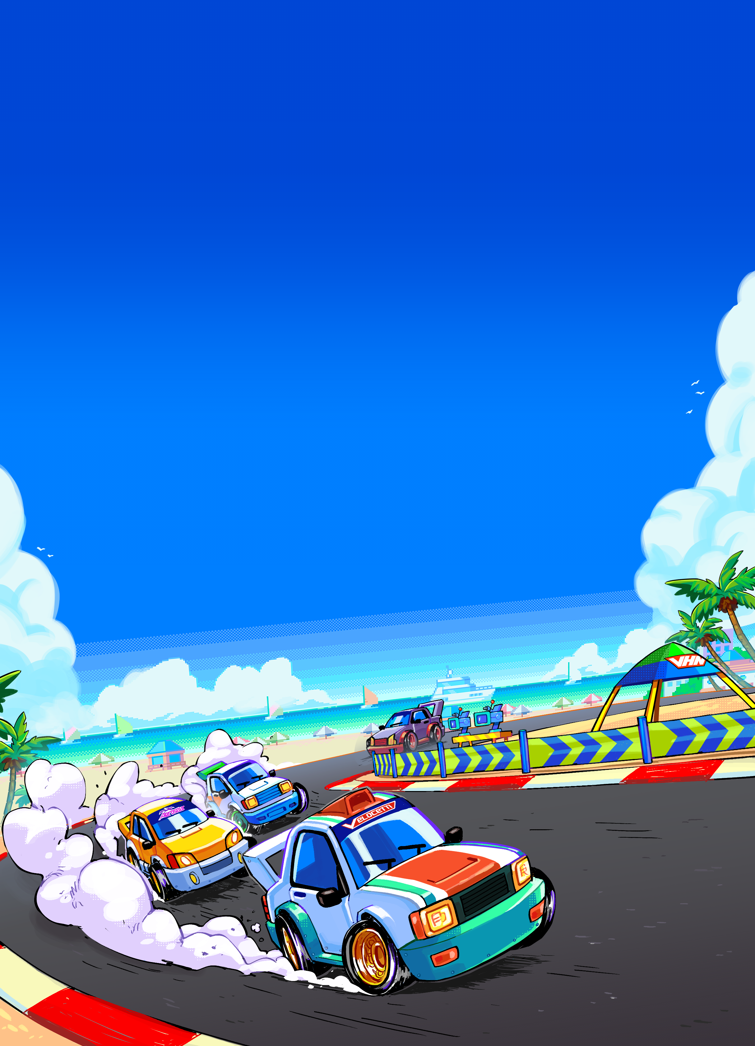 Victory Heat Rally Background